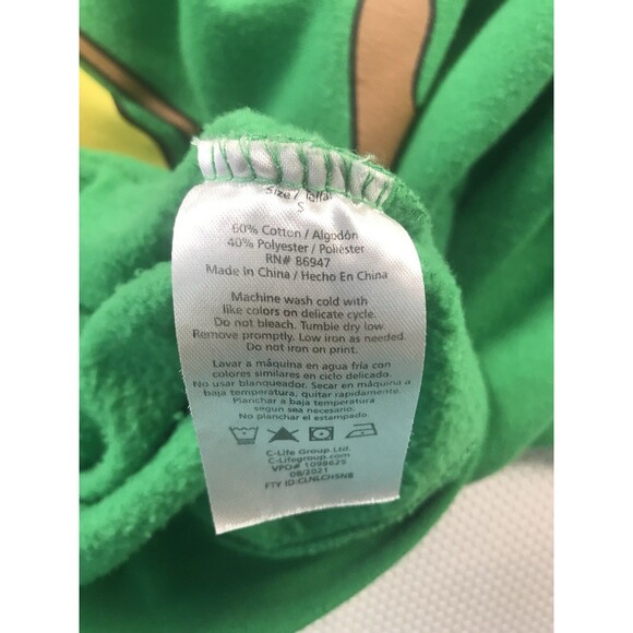 Nickelodeon Sponge Bob Square Pants Christmas Sweatshirt Adult Size Small Unisex - Picture 6 of 7